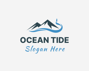 Mountain Wave Travel logo design
