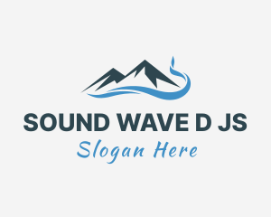 Mountain Wave Travel logo design