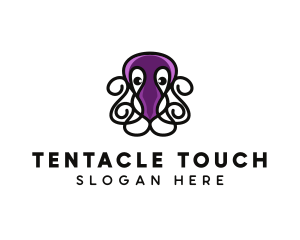 Marine Octopus Tentacles logo