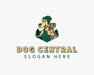 Dog Camper Ranger logo design