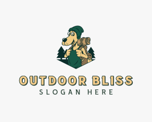 Dog Camper Ranger logo design