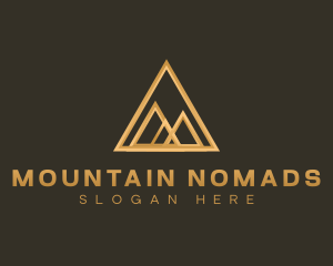 Pyramid Modern Geometric logo design