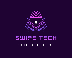 Digital Triangle Technology logo design