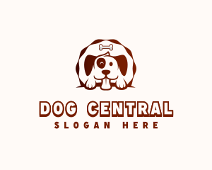 Puppy Veterinarian Shelter logo design