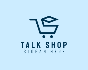 Shopping Cart Grocery logo design