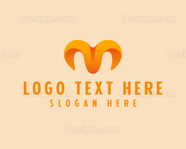 Creative Playful Jelly Letter M Logo