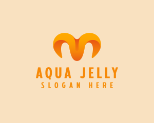 Creative Playful Jelly Letter M  logo design