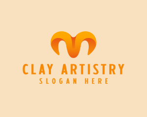 Creative Playful Jelly Letter M  logo design