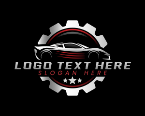 Racing Automotive Car logo