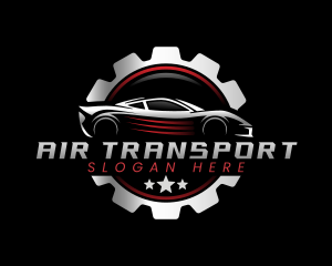 Racing Automotive Car logo design