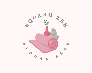 Yoga Zen Mat logo design