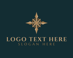 Elegant Star Compass logo