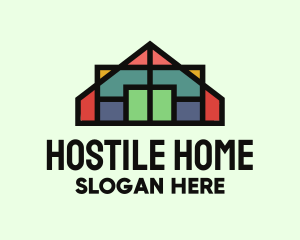 Home Property Mosaic  logo design