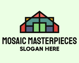 Home Property Mosaic  logo design