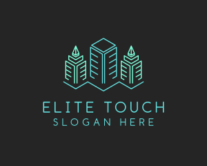 Real Estate Buildings logo design