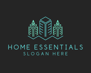 Real Estate Buildings logo design