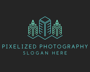 Real Estate Buildings logo design