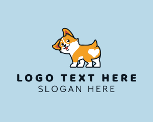 Corgi Heart Pet logo