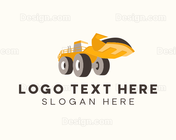 Heavy Duty Bulldozer Logo