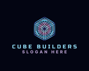 Digital Web Cube logo design