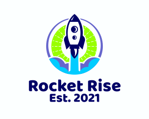 Space Rocket Launch  logo