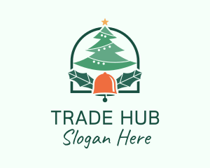 Christmas Tree Bell  Logo