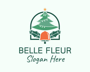 Christmas Tree Bell  logo design