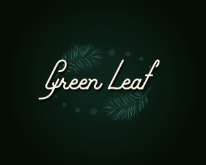 Leaf Foliage Plant logo design