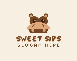 Hippo Dessert Cafe  logo