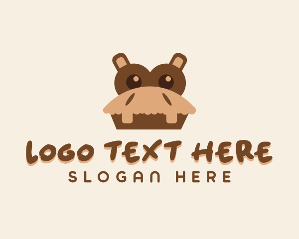 Hippo logo example 4