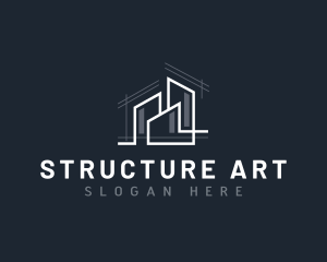 Blueprint Architecture Infrastructure logo