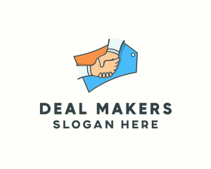 Sales Partnership Partner Deal logo design