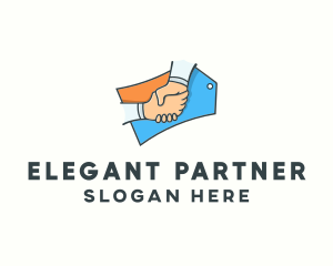 Sales Partnership Partner Deal logo design