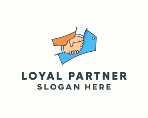 Sales Partnership Partner Deal logo design