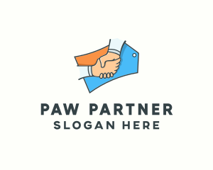 Sales Partnership Partner Deal logo design