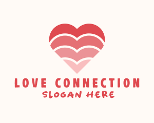 Romance Heart Care Love logo design
