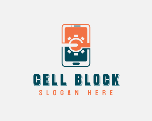 Smartphone Tech Repair logo design