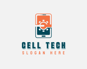 Smartphone Tech Repair logo design