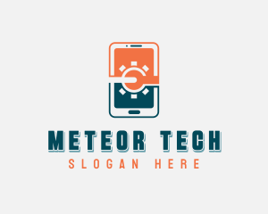 Smartphone Tech Repair logo design