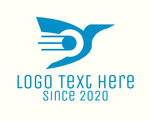 Blue Tech Bird logo