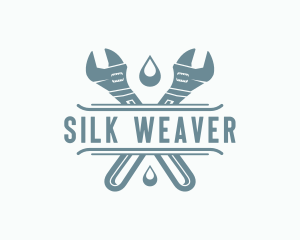 Wrench Plumbing Repair  logo design