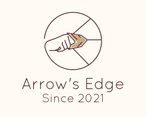 Brown Archery Hand logo