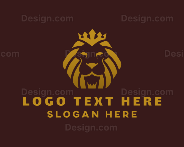 Luxury Royal Lion Logo