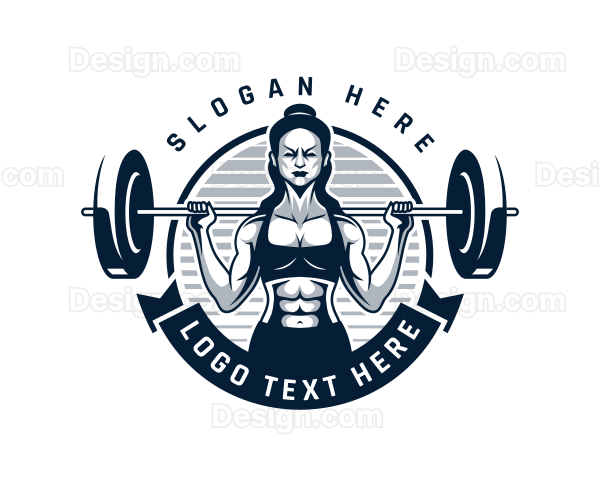 Gym Fitness Bodybuilder Logo