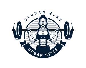 Gym Fitness Bodybuilder Logo