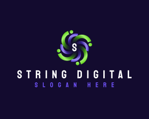 Spiral Digital Technology logo design