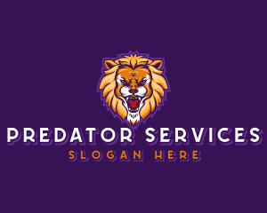 Wild Predator Lion logo