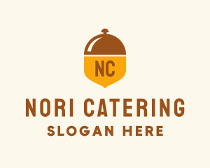 Acorn Nut Cloche logo design