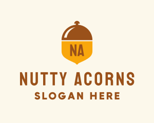 Acorn Nut Cloche logo design