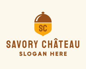 Acorn Nut Cloche logo design